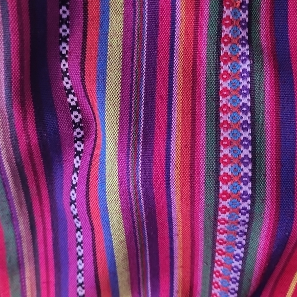 EUC colorful striped skirt - Picture 4 of 7
